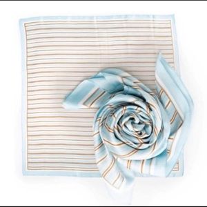 Cleobella Silk Scarf in Blue